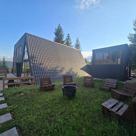 Cabane A-Frame Ceziade Tihuta Piatra Fântânele Extérieur photo