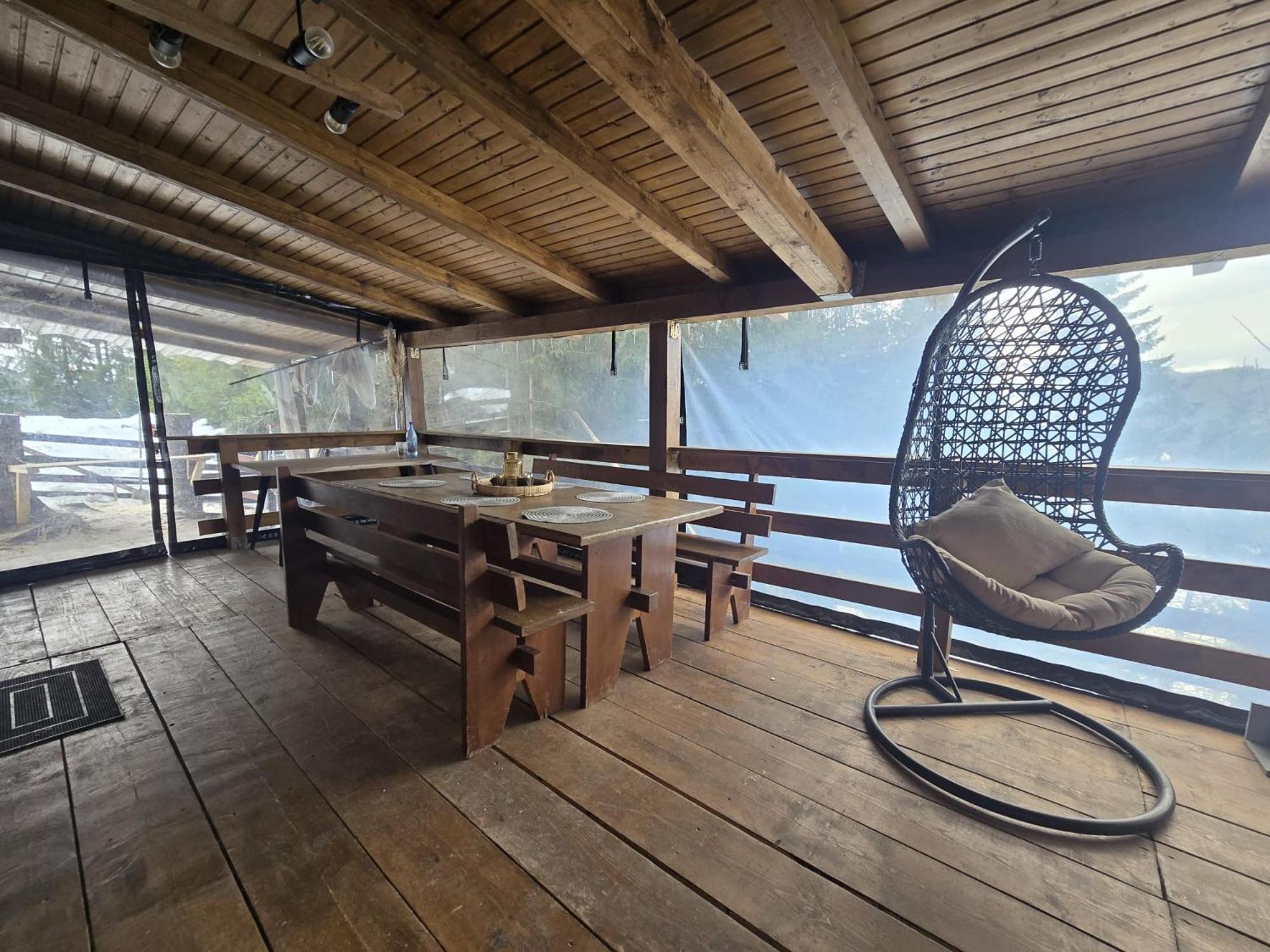 Cabane A-Frame Ceziade Tihuta Piatra Fântânele Extérieur photo