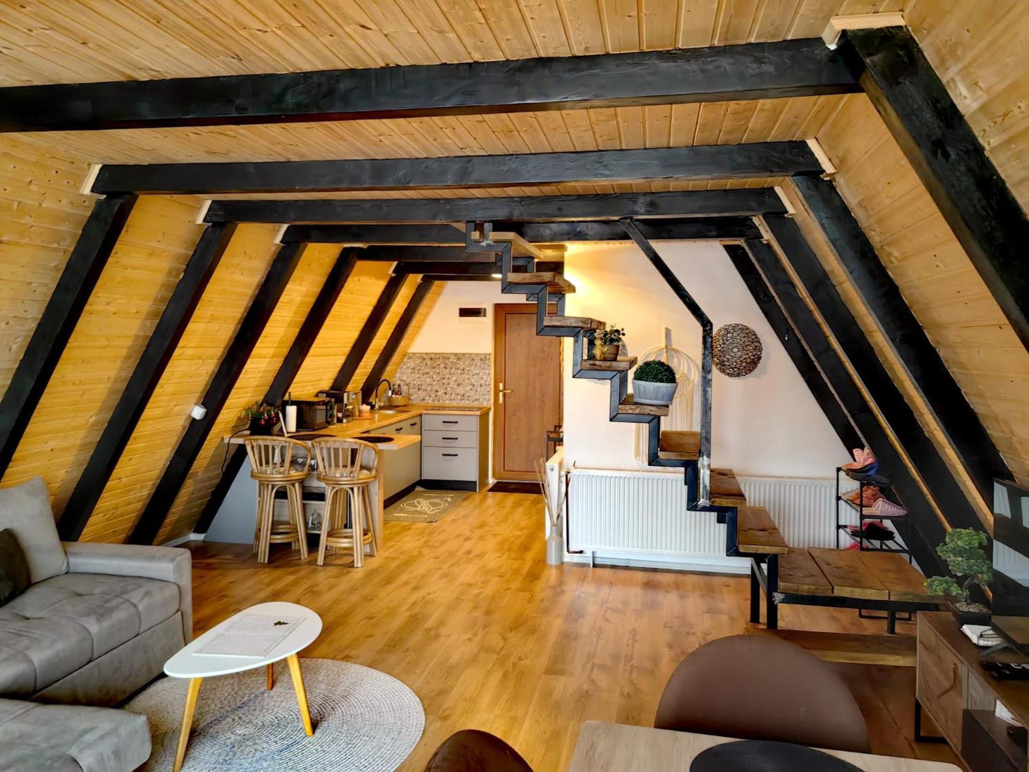 Cabane A-Frame Ceziade Tihuta Piatra Fântânele Extérieur photo