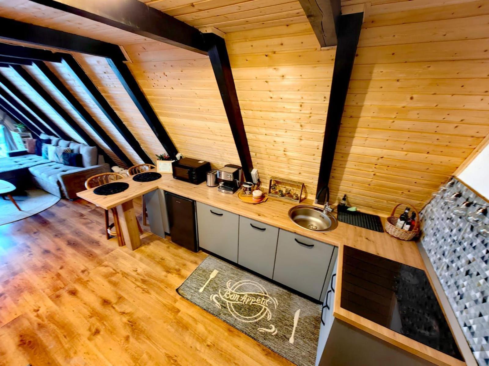 Cabane A-Frame Ceziade Tihuta Piatra Fântânele Extérieur photo